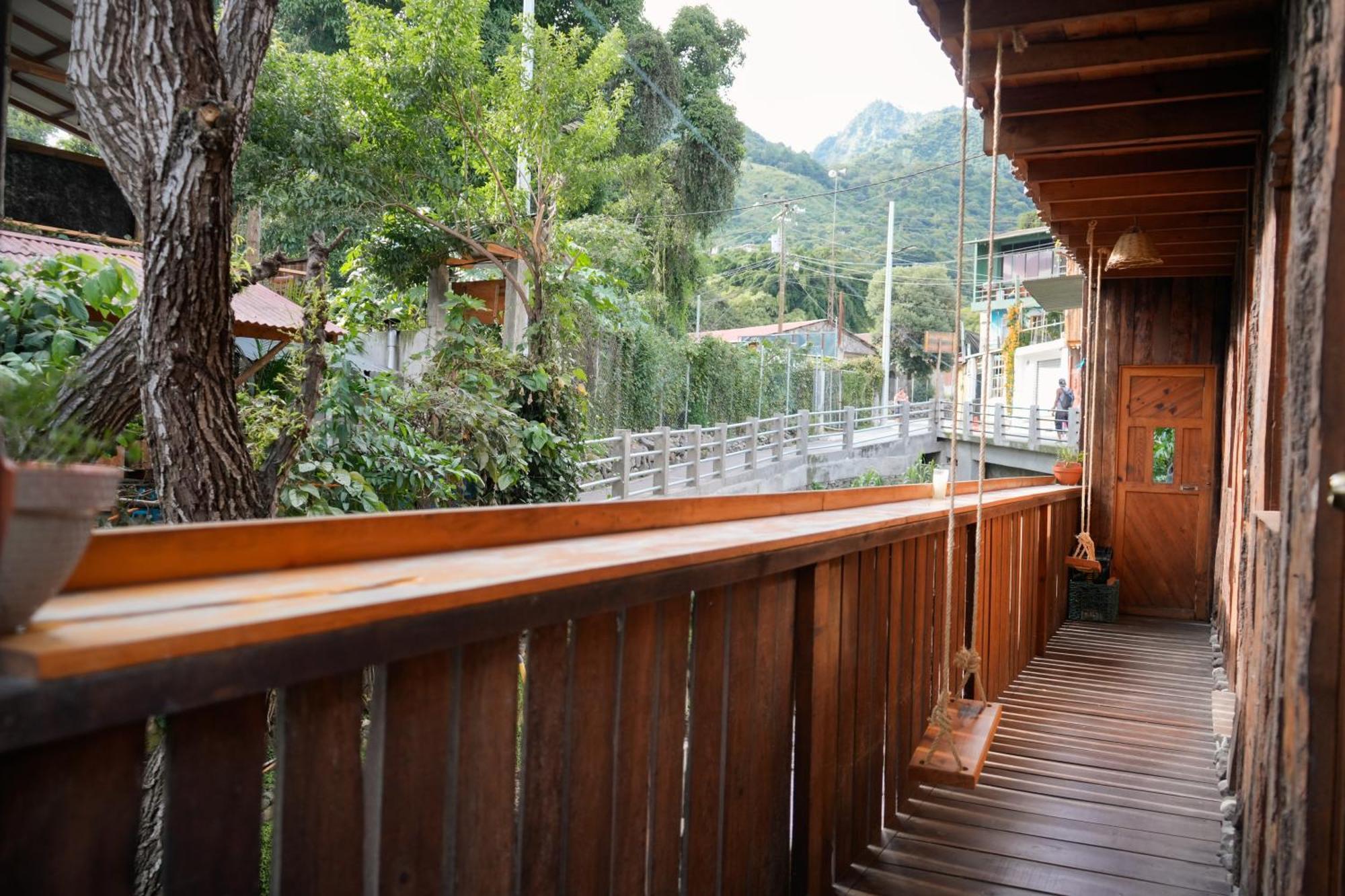 Hostel Casa Madera San Marcos La Laguna Exteriér fotografie